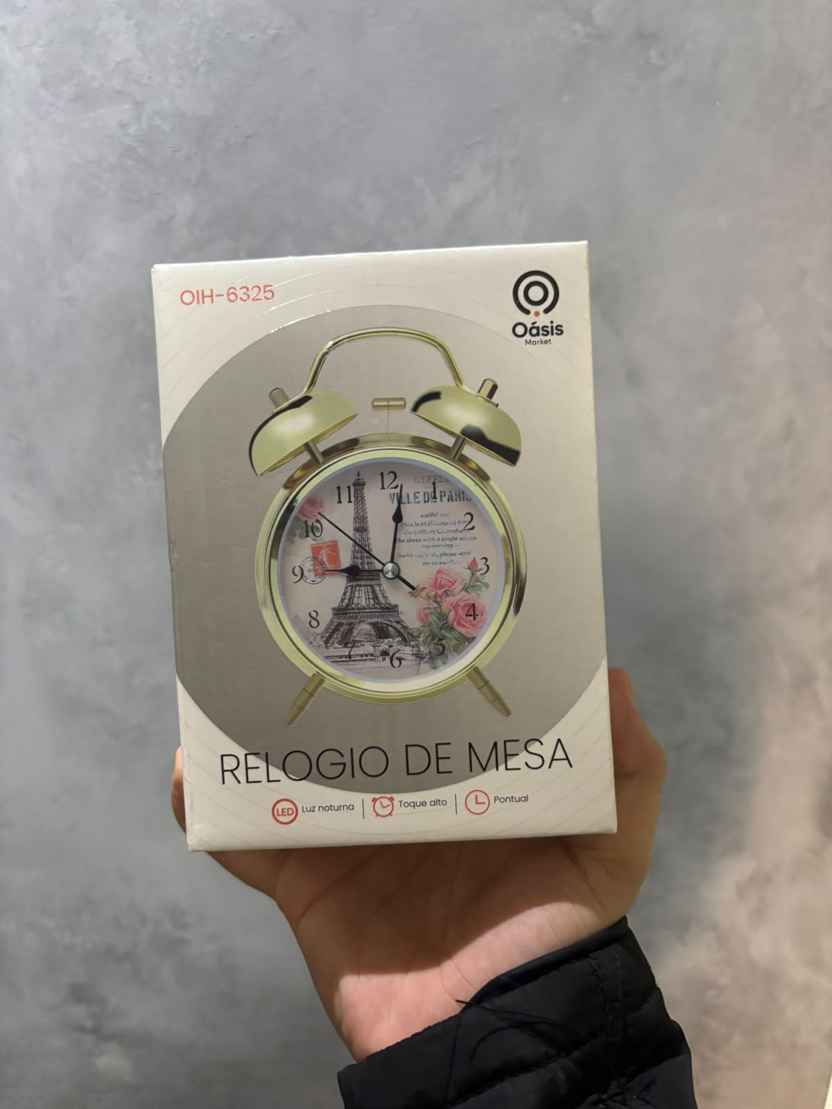 RELOGIO DE MESA