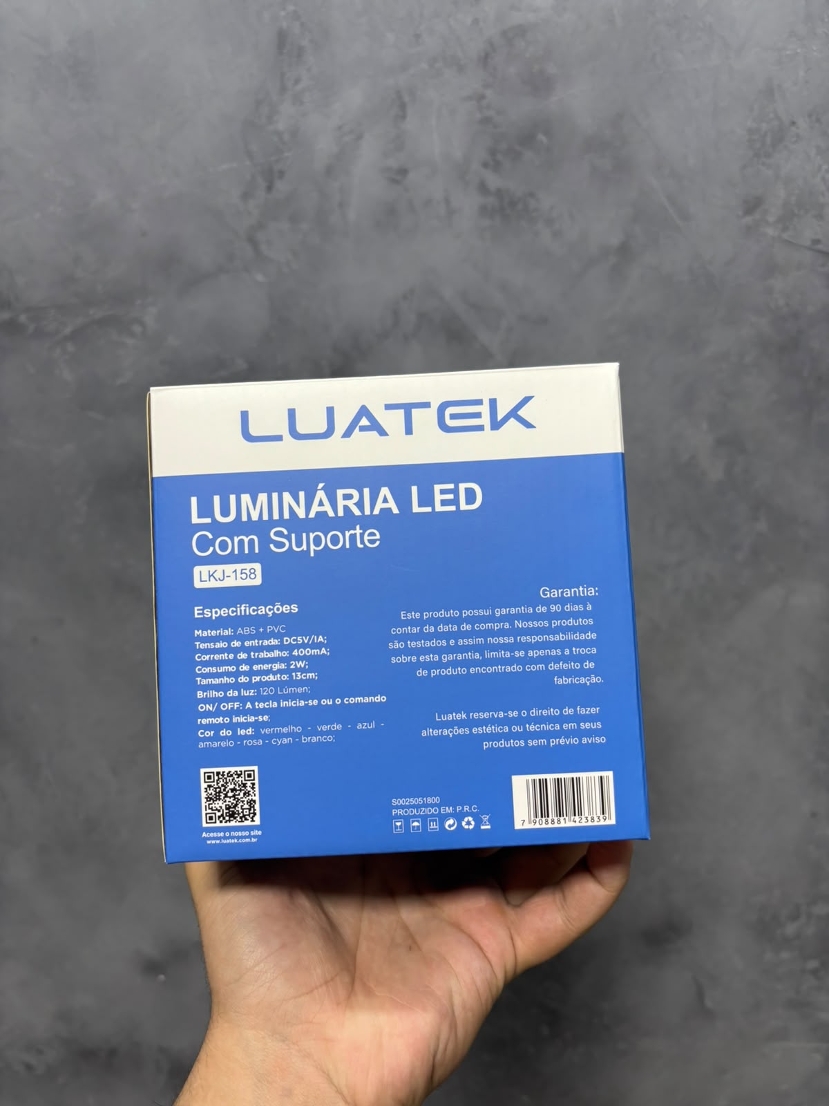 Luminaria Lua C/ Suporte