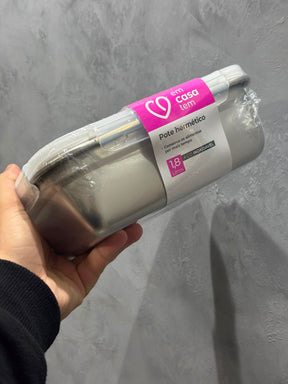 POTE HERMÉTICO AÇO INOX  1,8L
