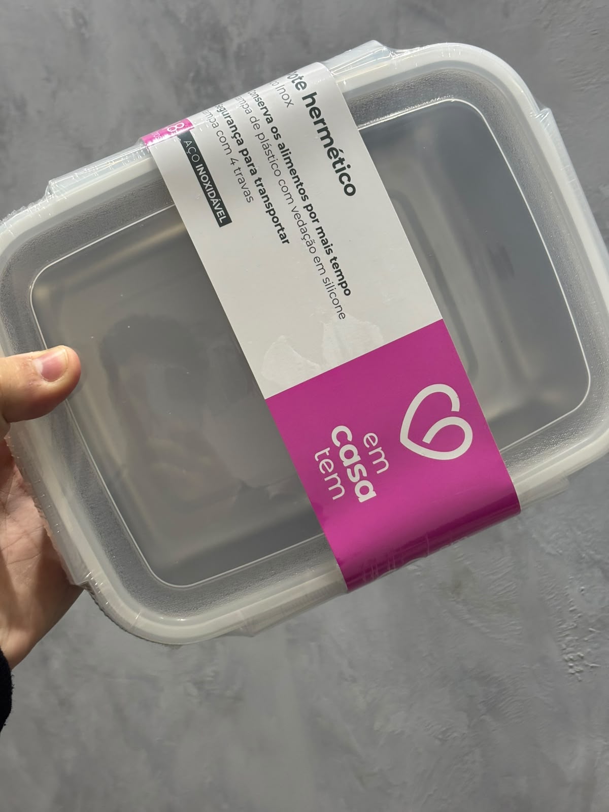 POTE HERMÉTICO AÇO INOX  1,8L