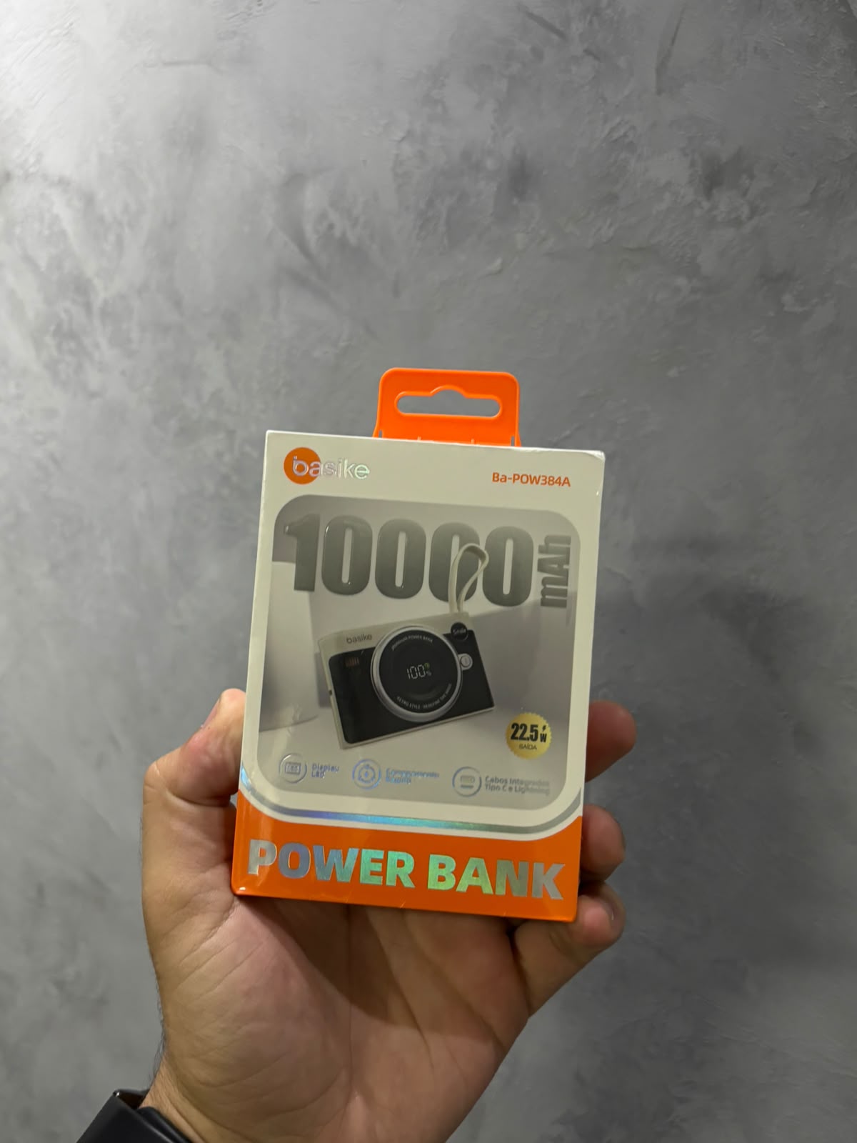 POWERBANK  EM FORMATO DE CAMERA