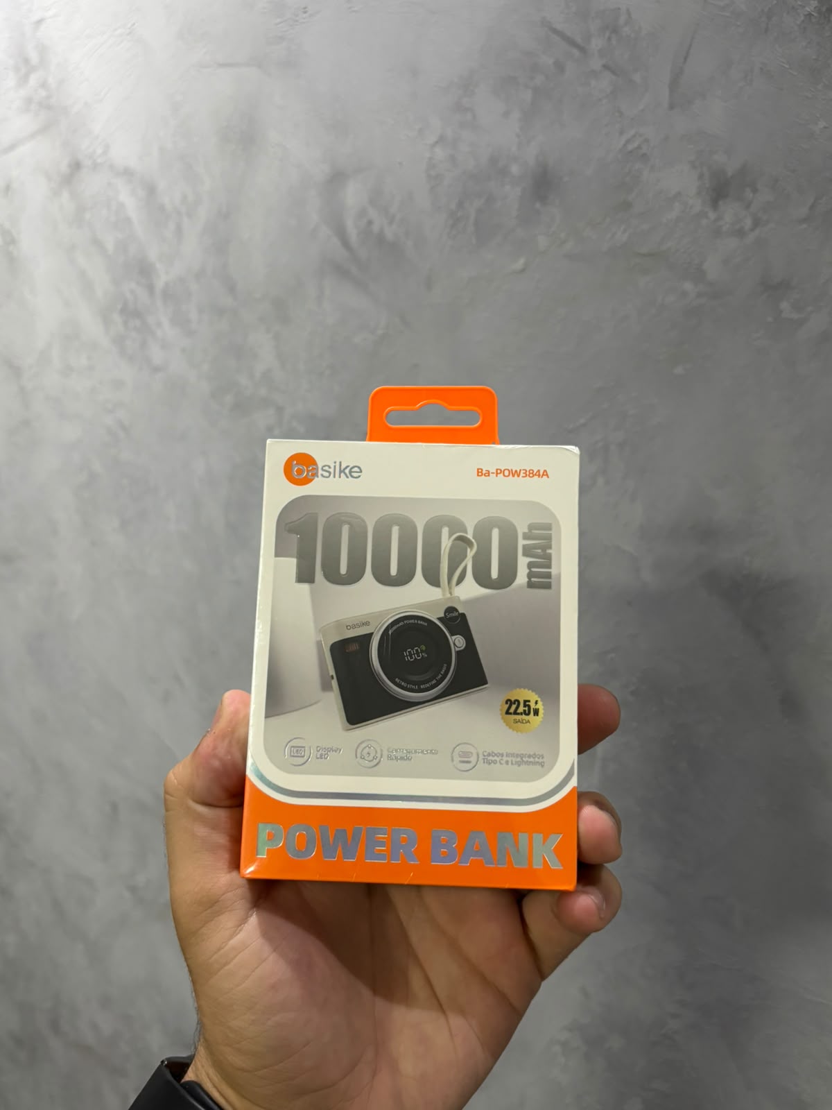 POWERBANK  EM FORMATO DE CAMERA