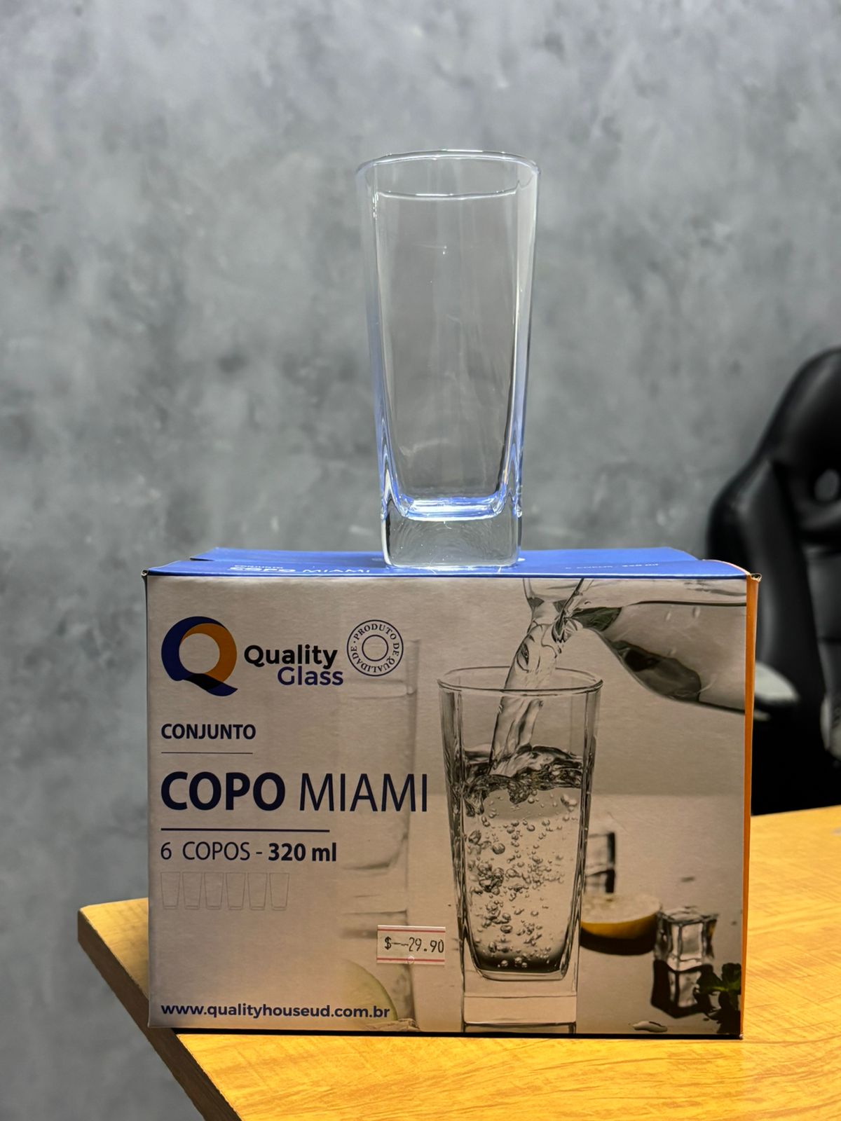 JOGO DE COPOS MIAMI