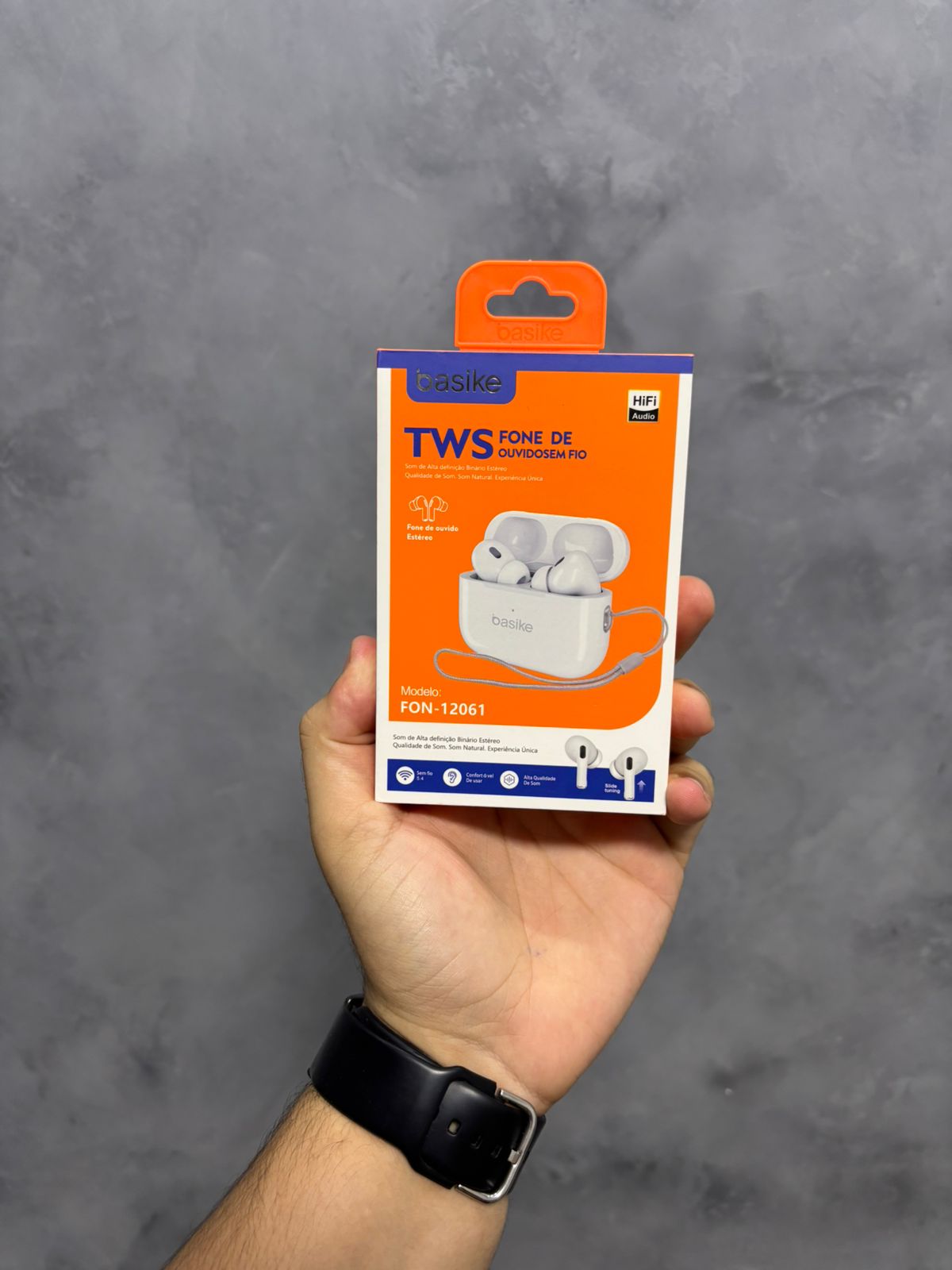 FONE DE OUVIDO SEM FIO TWS