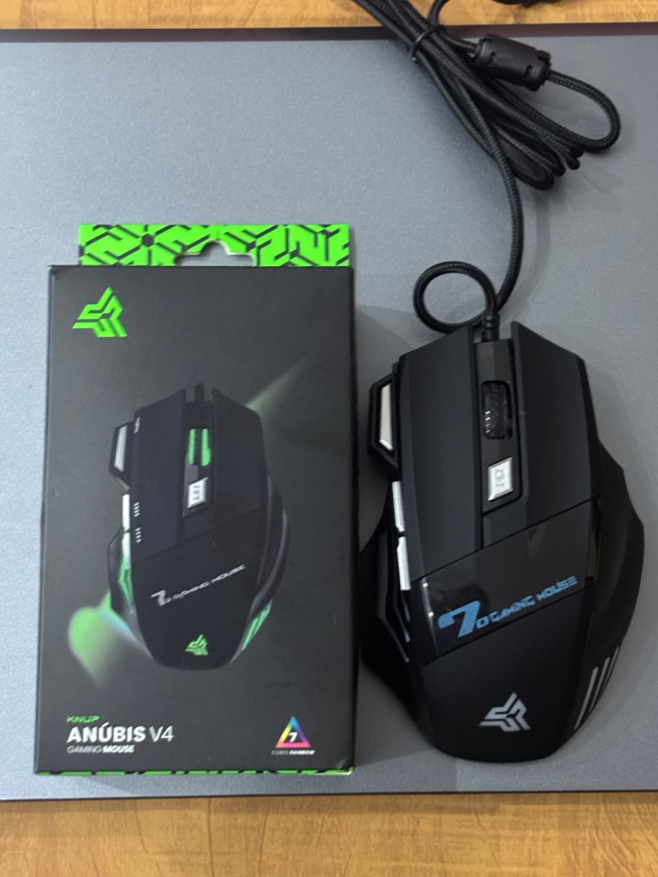 MOUSE GAMER ANÚBIS V4