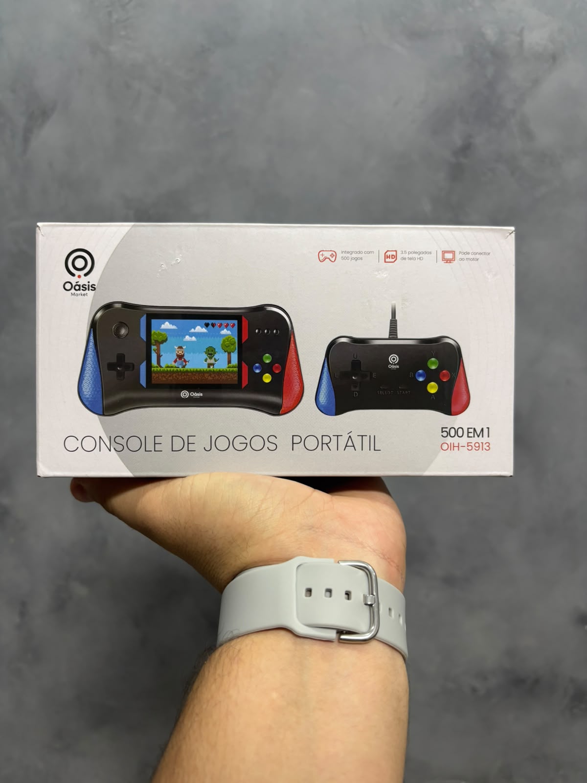 MINI VIDEOGAME PORTATIL 500EM1