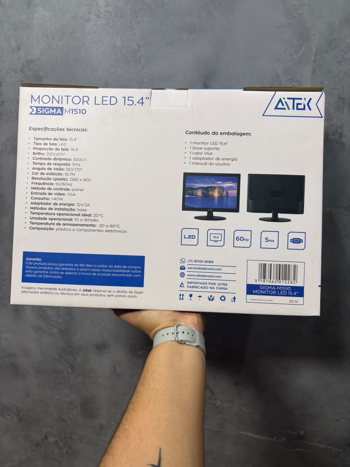 MONITOR LED 15.4
