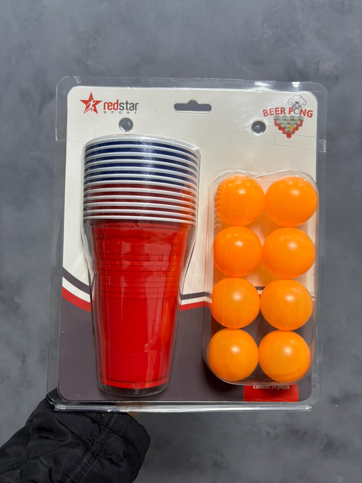 Jogo Beer Pong 24 Peças