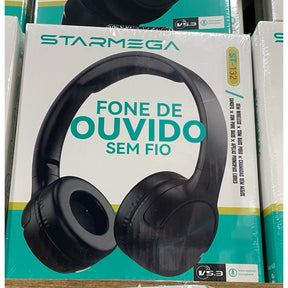 Fone de Ouvido Bluetooth Headset sem Fio Anti-ruído Original Starmega