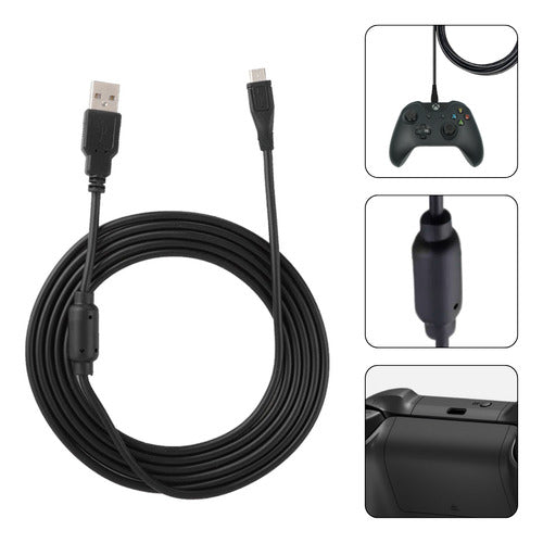 Cabo Carregador Para Controle Ps4 Micro Usb V8 Resistente