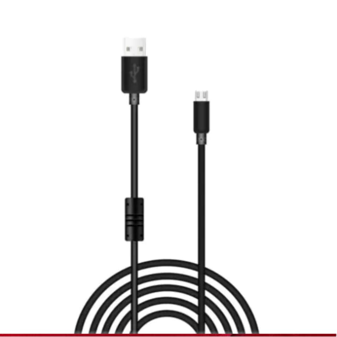 Cabo V8 para Controle PS4 Lehmox LEY-1527 – 1.8M de Liberdade para Jogar Sem Parar!