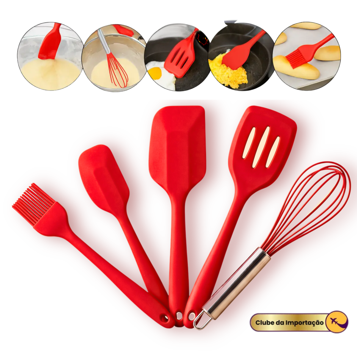 Conjunto De Utensilios 5 Peças