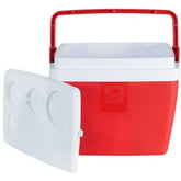 Cooler Térmico Reforçado 12L com Porta-Copos – Ideal para Praia, Piscina, Pesca e Muito Mais!