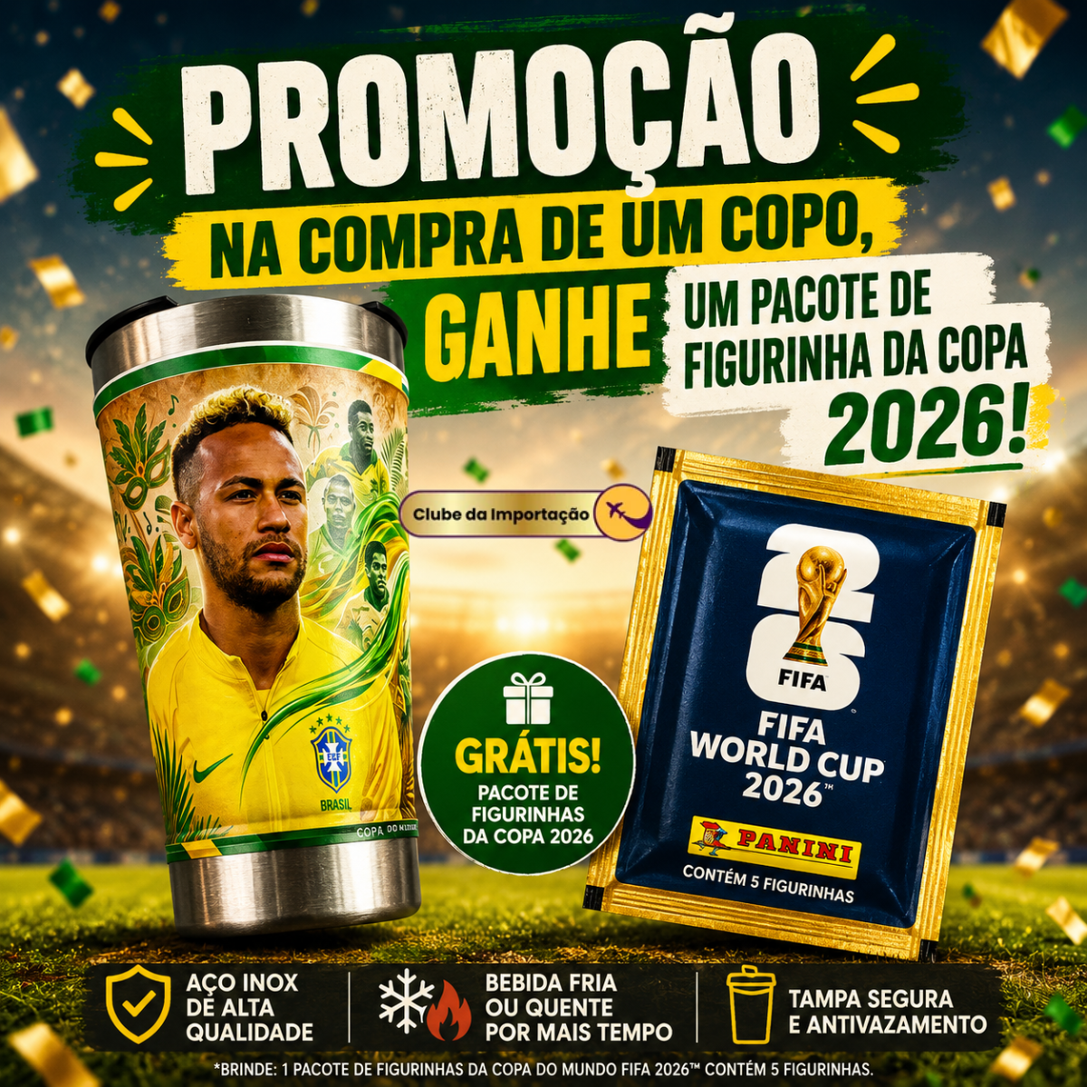 COPO TERMICO NEYMAR JUNIOR
