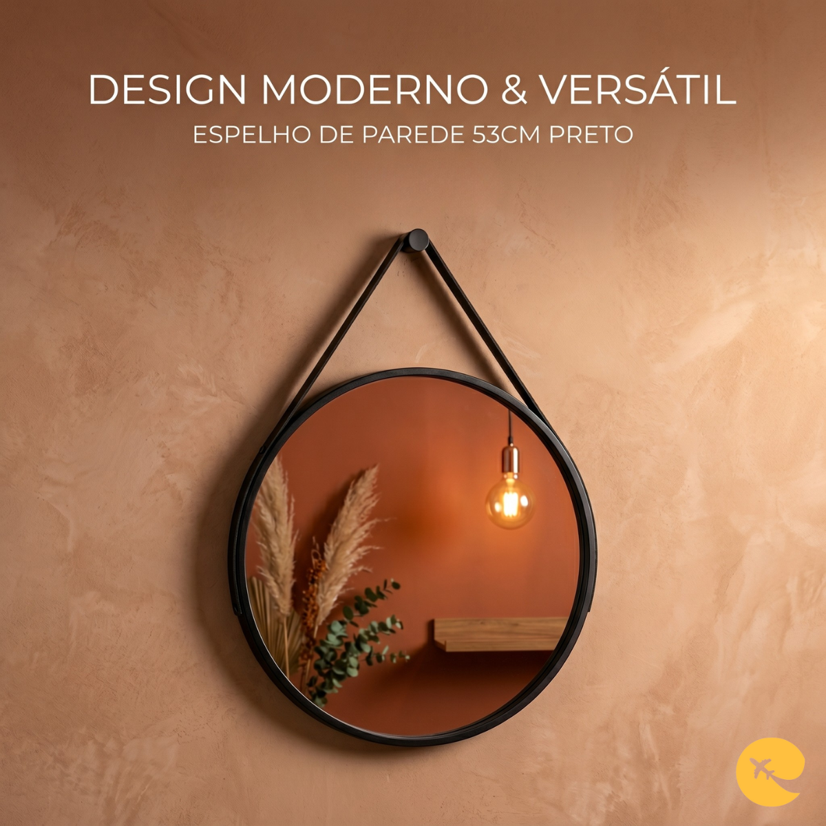 ESPELHO DE PAREDE 53 CM