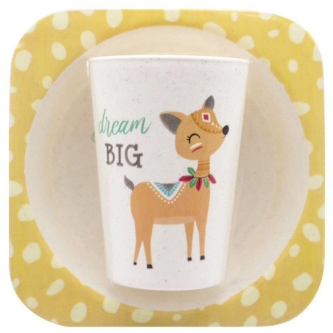 Kit Alimentação Animal Adventure – Diversão e Praticidade na Hora da Refeição!