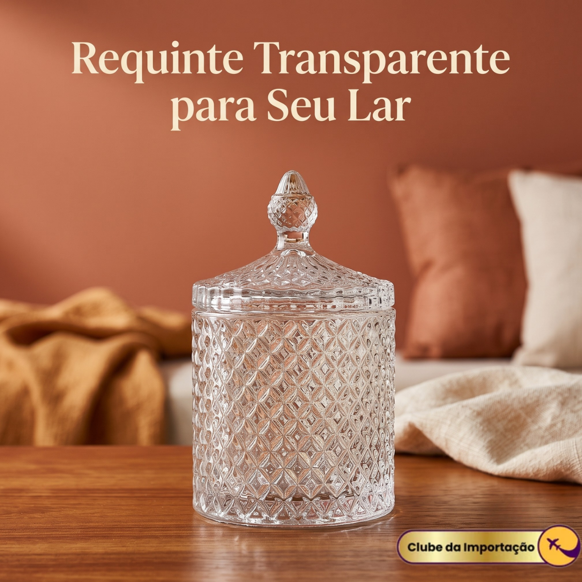 Potiche Abacaxi Vidro 290ml