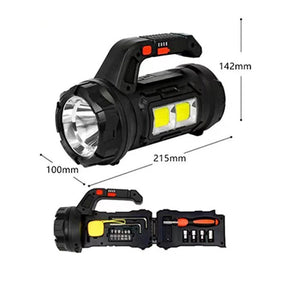 Lanterna Multi-Função com Caixa de Ferramentas – Iluminação e Praticidade para Reparos em um Só Lugar!