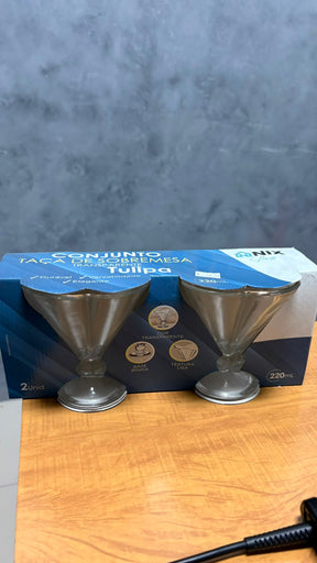 Conjunto De Sobremesa Tulipa 220ml 2un