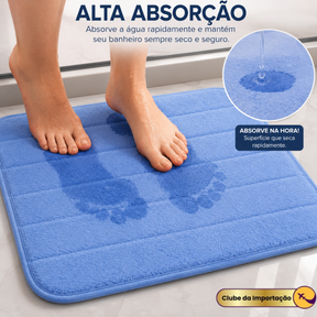 TAPETE DE BANHEIRO ANTIDERRAPANTE