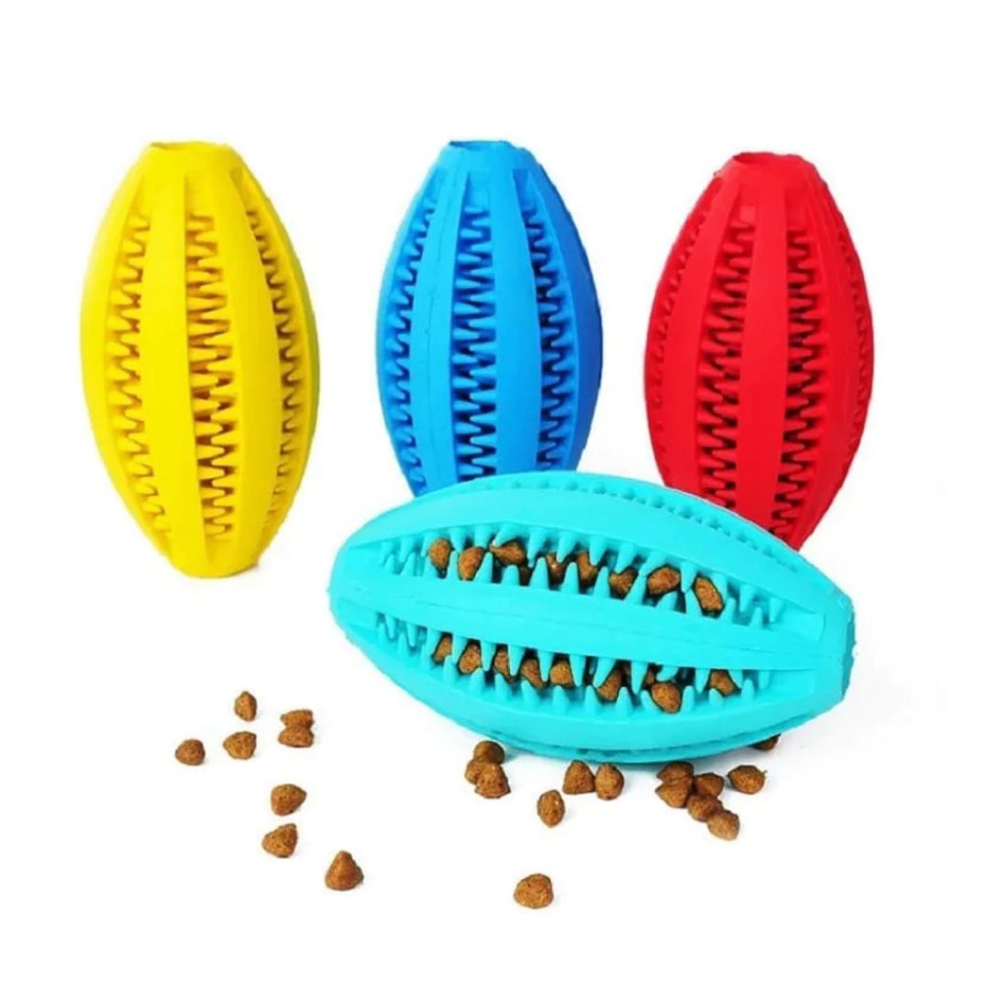 Bola Interativa Porta Petiscos PetPlay – Diversão, Higiene e Anti-Stress para seu Cão!